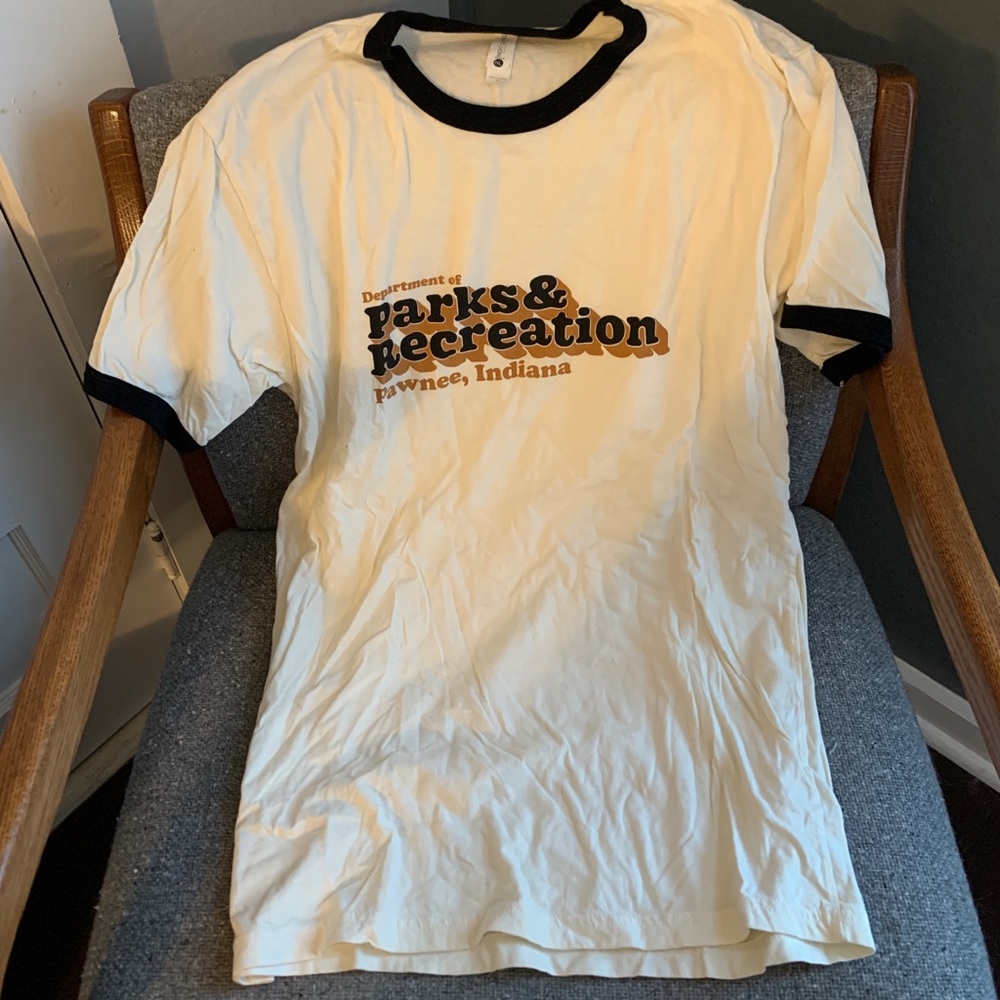 Parks & Recreation Pawnee Indiana Ringer T-Shirt